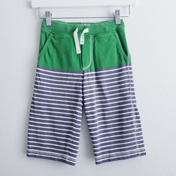 Mini Boden Striped Boy Shorts - Picture 1 of 7